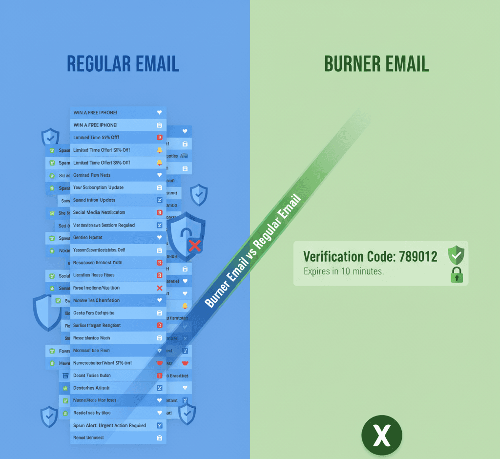Burner Email vs Regular Email: Which One Should You Use in 2026?